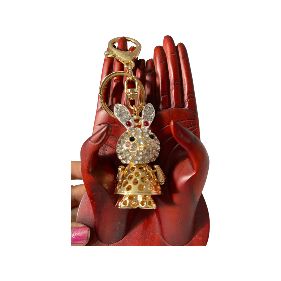 Bejewelled Rabbit Keychain Frigga PH