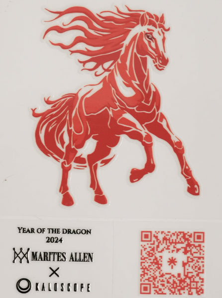 Water Proof on Sticker-Horse