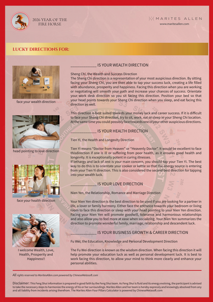 Personalised Destiny Reading 2026