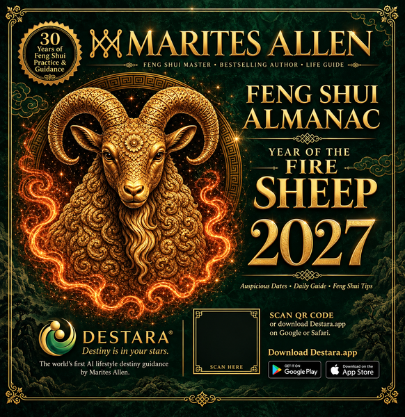 Almanaque de Feng Shui 2026 de Marites Allen
