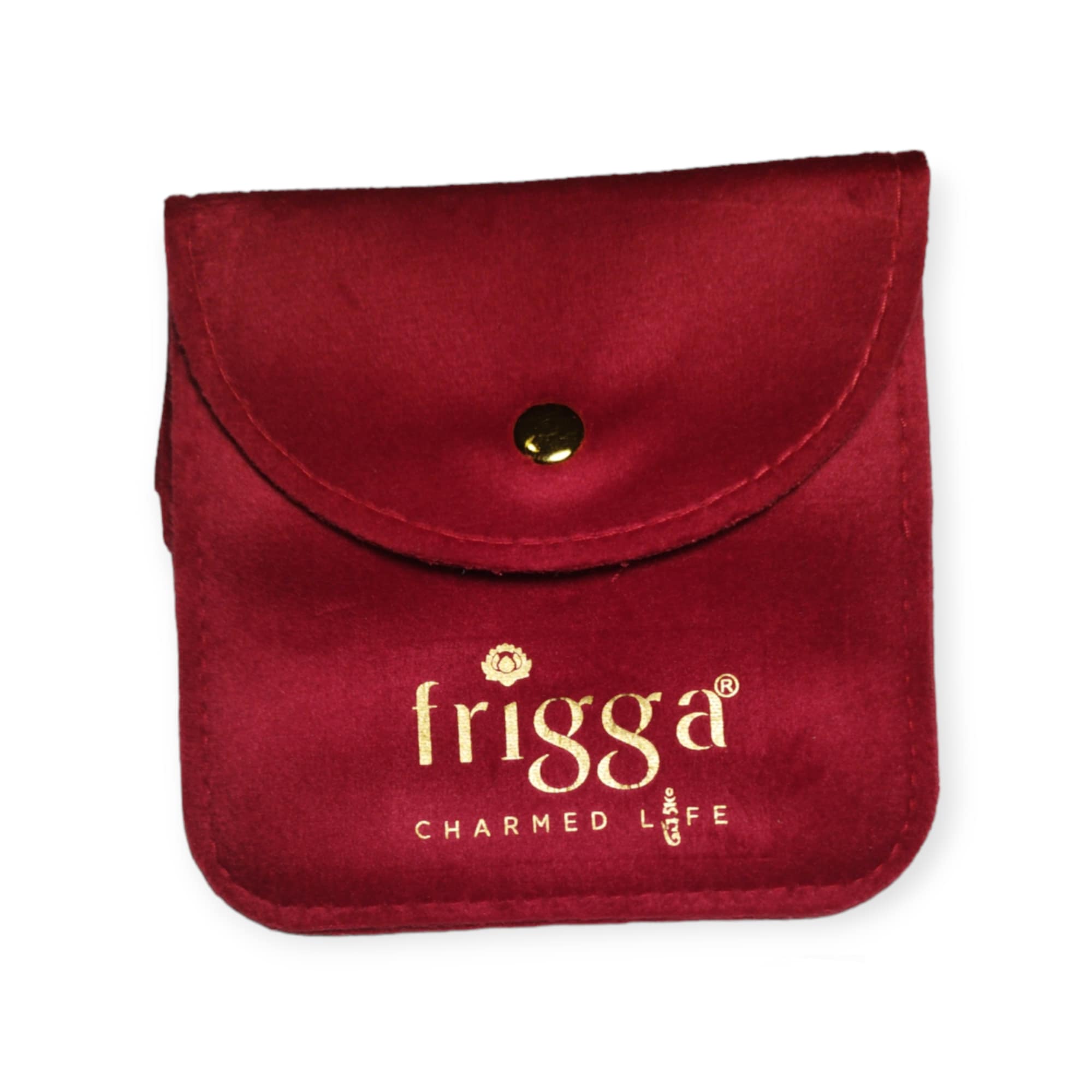 Jewelry Pouch - Red/Velvet