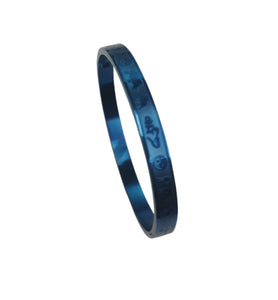 Blue Bangle for Protection (No Cut) - Small