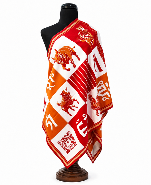 Astrology 9 Mantra Shawl