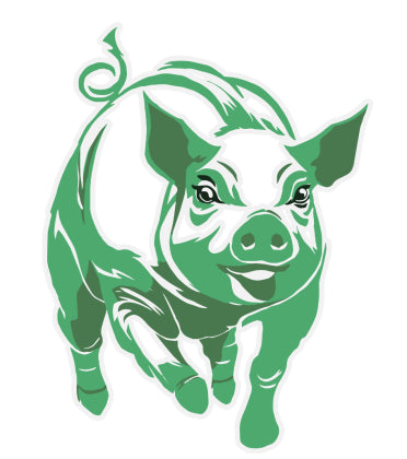 QR Code Sticker Animal Sign