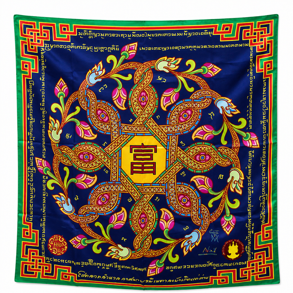 Wealth & Abundance (Silk 90X90CM)