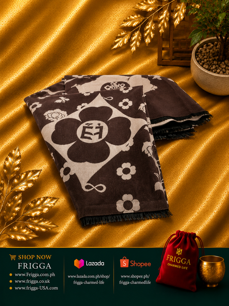 9 Mantra Blanket Brown and Gray (125cmx180cm)