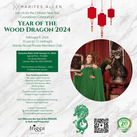 Countdown for the Year of the Wood Dragon 2024