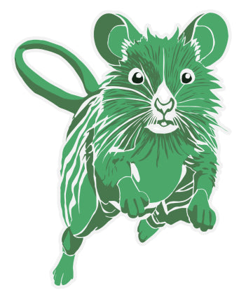QR Code Sticker Animal Sign