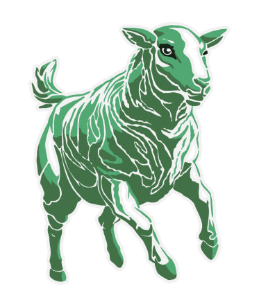 QR Code Sticker Animal Sign