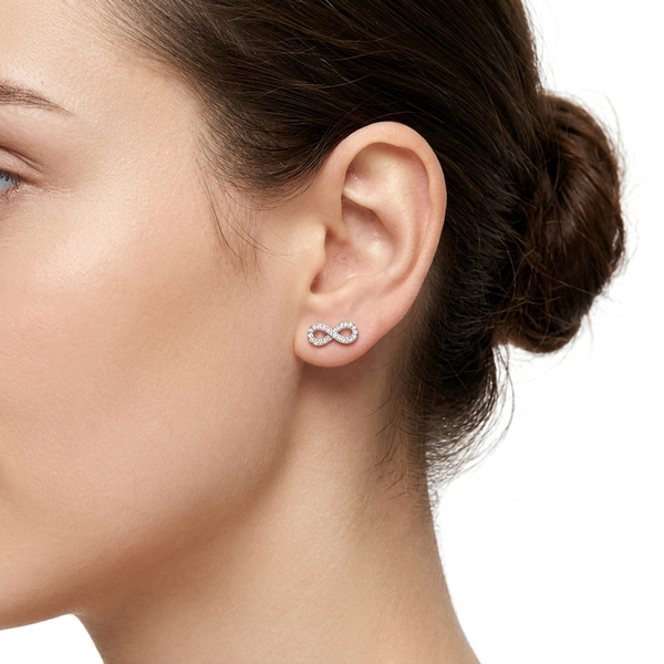 Beaded 8 Earrings