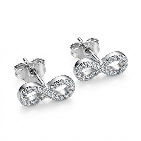 Beaded 8 Earrings