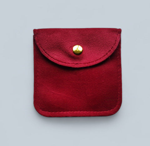 Jewelry Pouch - Red