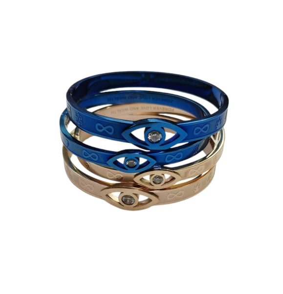 Evil Eye Bangle with Ultimate Mantra Protection