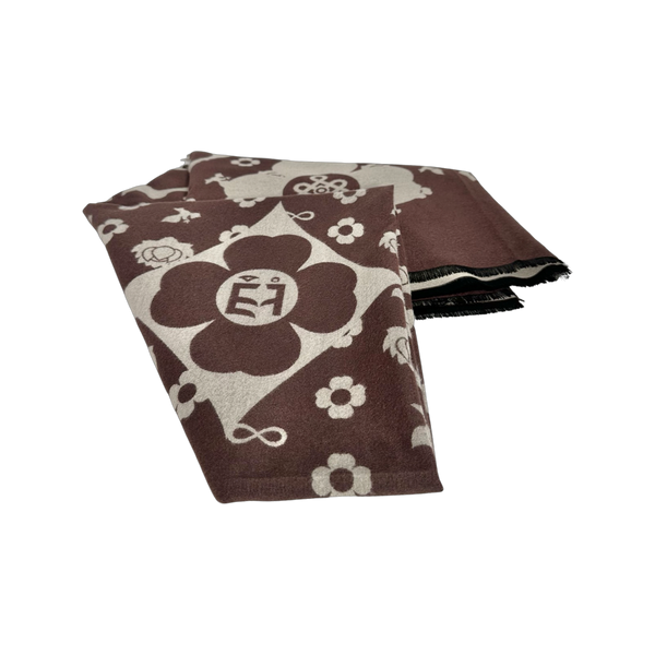 Manta Mantra 9 Marrón y Gris (125cmx180cm)