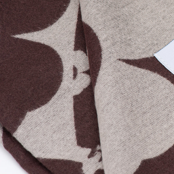 Manta Mantra 9 Marrón y Gris (125cmx180cm)