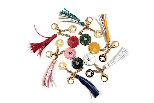 Popularity & Attractiveness Keychain with Double Carp