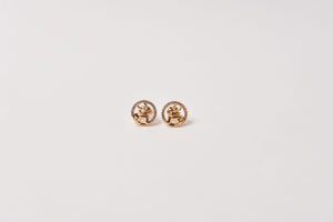 Astrology Sign Earring-Ox