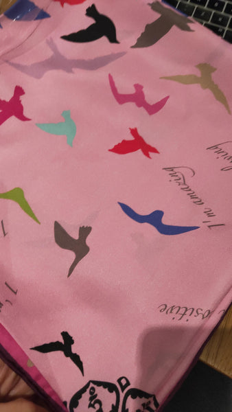 Affirmation Shawl for Endless Opportunities - Pink