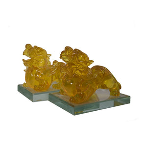 Pair Yellow Piyao - Small A46