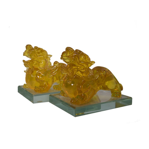 Pair Yellow Piyao - Small A46
