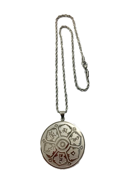 OM MANI PADME HUM Medallion