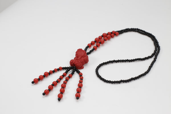 Elegant Piyao Necklace (Asstd. Color)