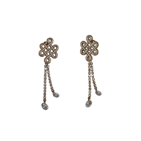 Mystic Knot Dangling Earrings