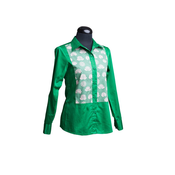 Camisa corporativa verde