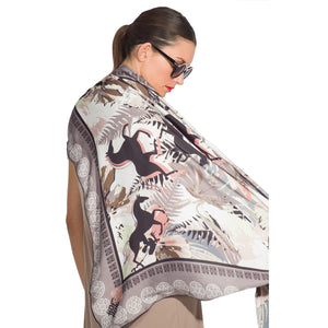 Victory Horse Shawl for Business and Relationship Success